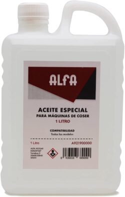 aceite especial para maquinas de coser