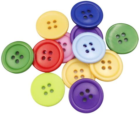botones de colores